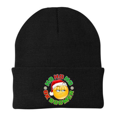 Christmas HO HO HO Ok Boomer Beanie