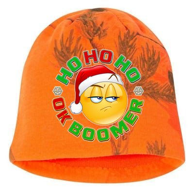 Christmas HO HO HO Ok Boomer Kati - Camo Knit Beanie