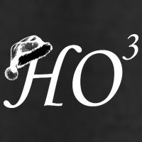 Christmas HO Times Three 7 Panel Mesh Trucker Snapback Hat