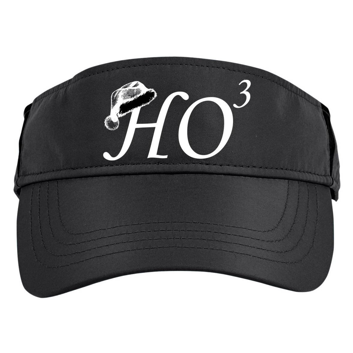 Christmas HO Times Three Adult Drive Performance Visor
