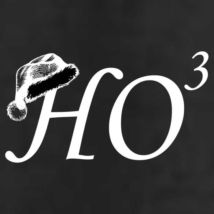 Christmas HO Times Three Adult Drive Performance Visor
