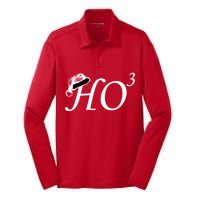 Christmas HO Times Three Silk Touch Performance Long Sleeve Polo