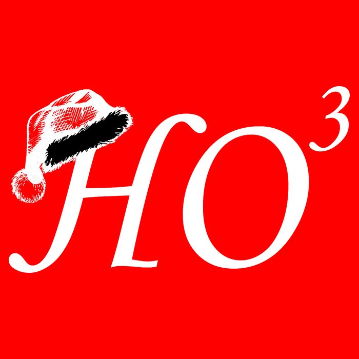 Christmas HO Times Three 25L Jumbo Tote