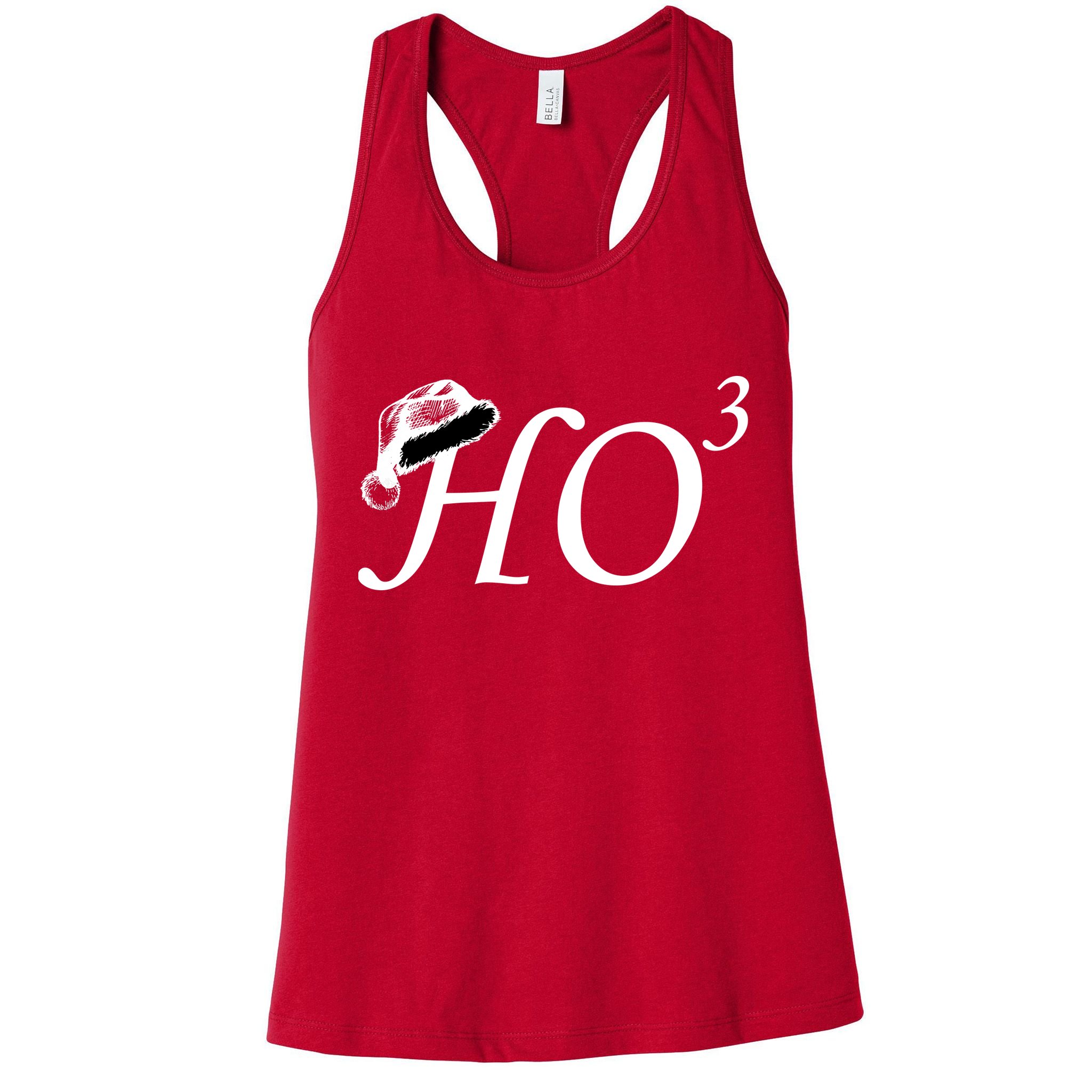 Christmas HO Times Three Womens Tank Top