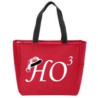 Christmas HO Times Three Zip Tote Bag