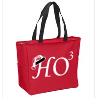 Christmas HO Times Three Zip Tote Bag