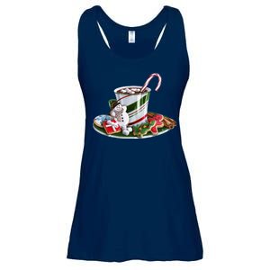 Christmas Hot Chocolate Ladies Essential Flowy Tank