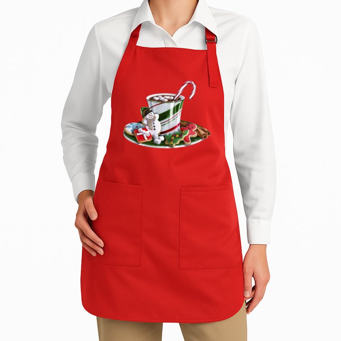 Christmas Hot Chocolate Apron