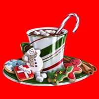 Christmas Hot Chocolate Apron