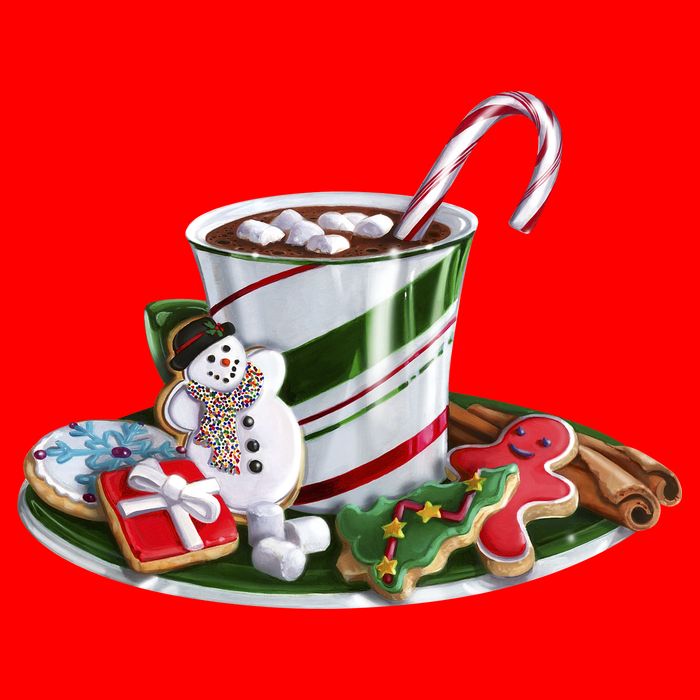 Christmas Hot Chocolate Apron