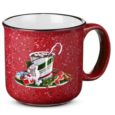 Christmas Hot Chocolate 15oz Campfire Ceramic Mug