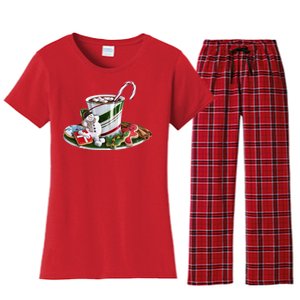 Christmas Hot Chocolate Women's Flannel Pajama Set