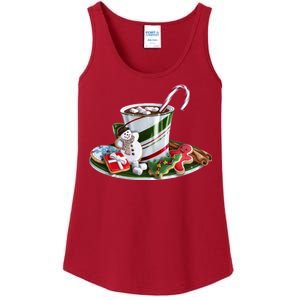 Christmas Hot Chocolate Ladies Essential Tank