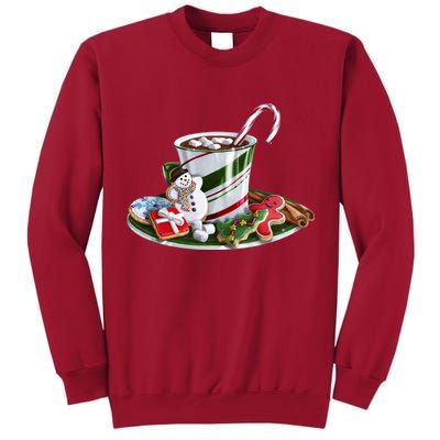 Christmas Hot Chocolate Tall Sweatshirt