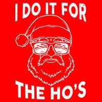 Christmas I Do it for the Ho's X-Mas 16 in Basic Backpack