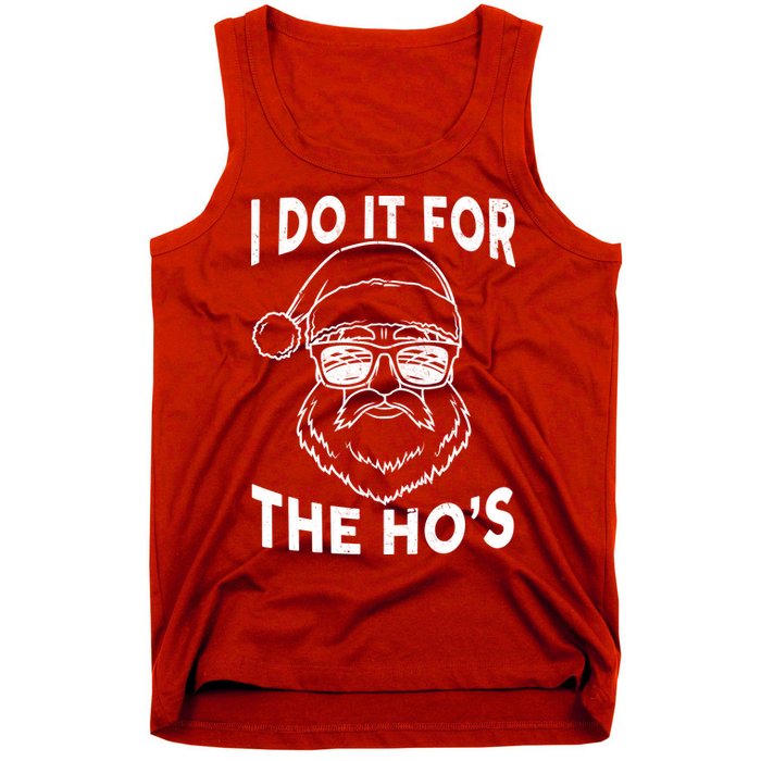 Christmas I Do it for the Ho's X-Mas Tank Top