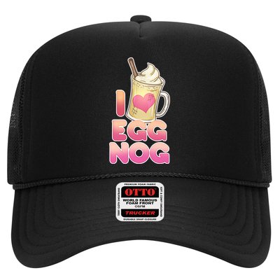 Christmas I Love Eggnog Trucker Hat