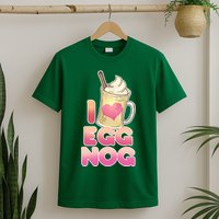 Christmas I Love Eggnog T-Shirt