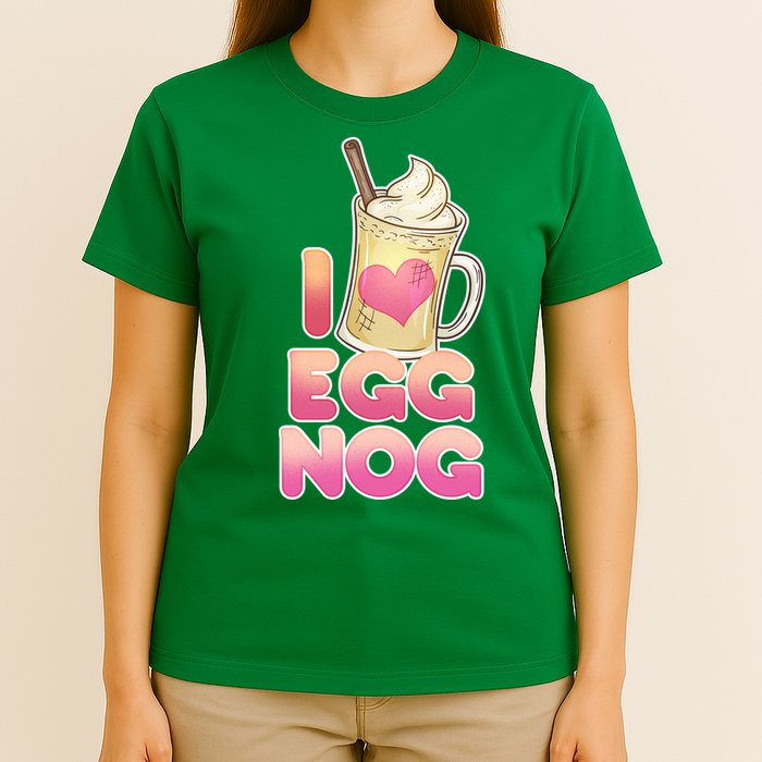 Christmas I Love Eggnog T-Shirt