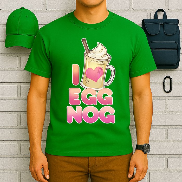 Christmas I Love Eggnog T-Shirt