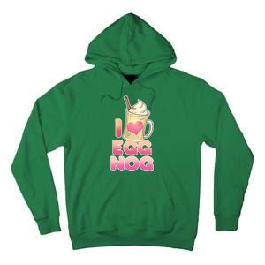 Christmas I Love Eggnog Tall Hoodie