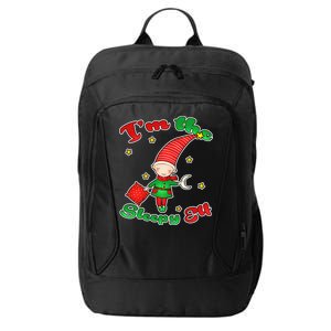 Christmas I'm The Sleepy Elf City Backpack