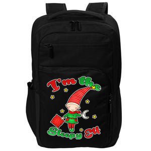 Christmas I'm The Sleepy Elf Impact Tech Backpack