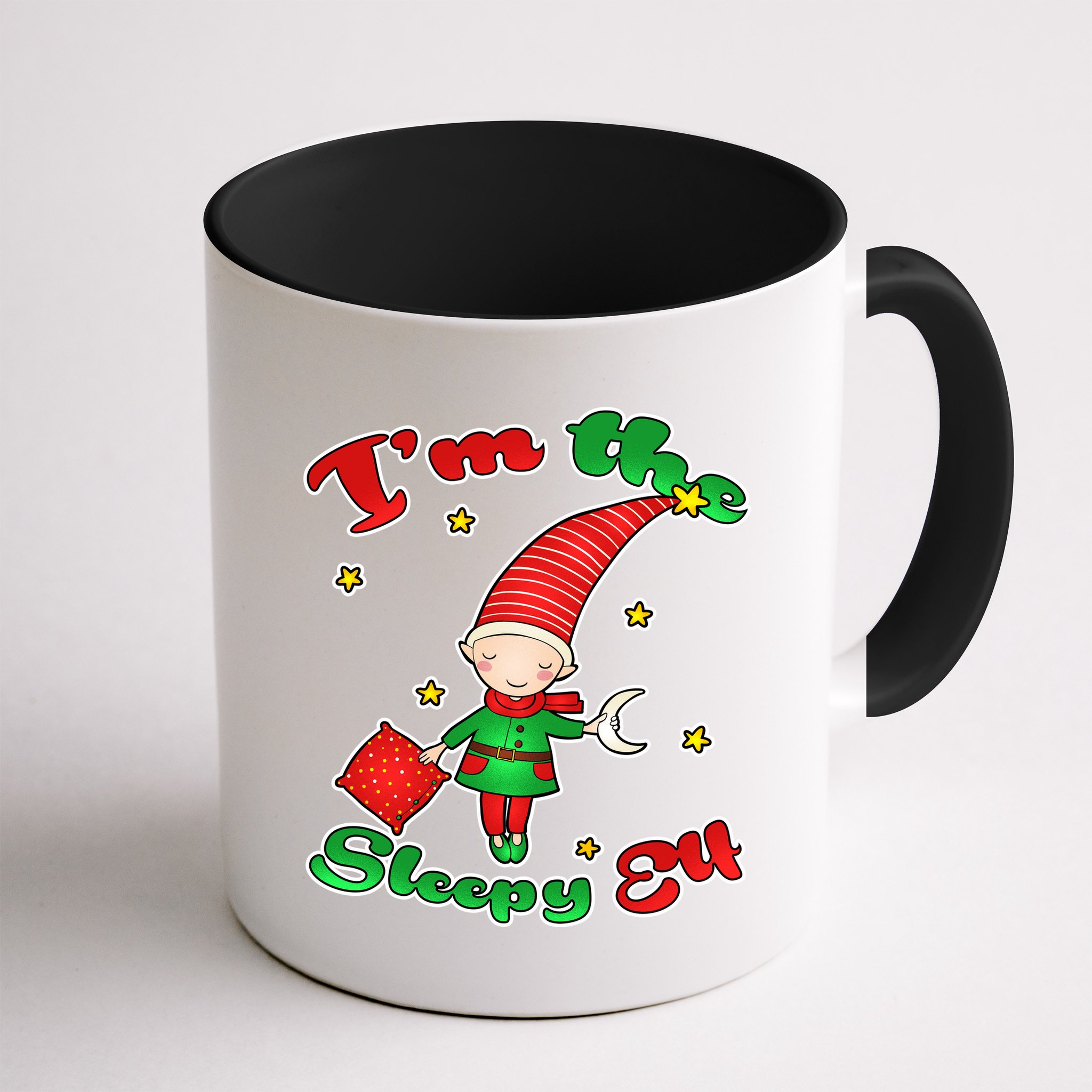 Christmas I'm The Sleepy Elf Mug