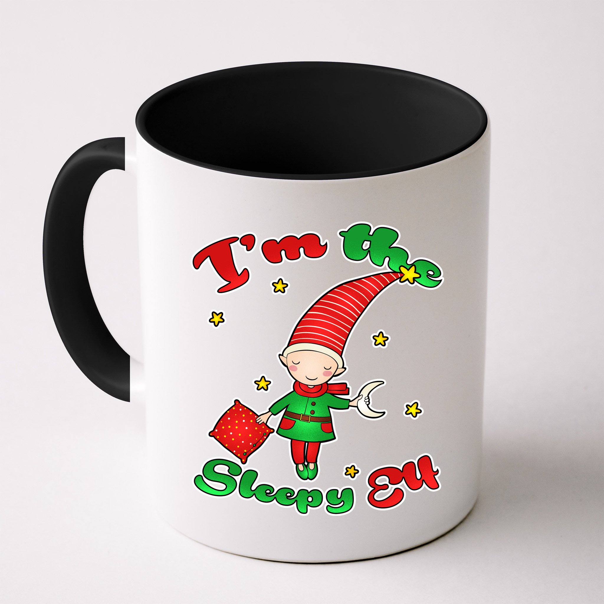 Christmas I'm The Sleepy Elf Mug