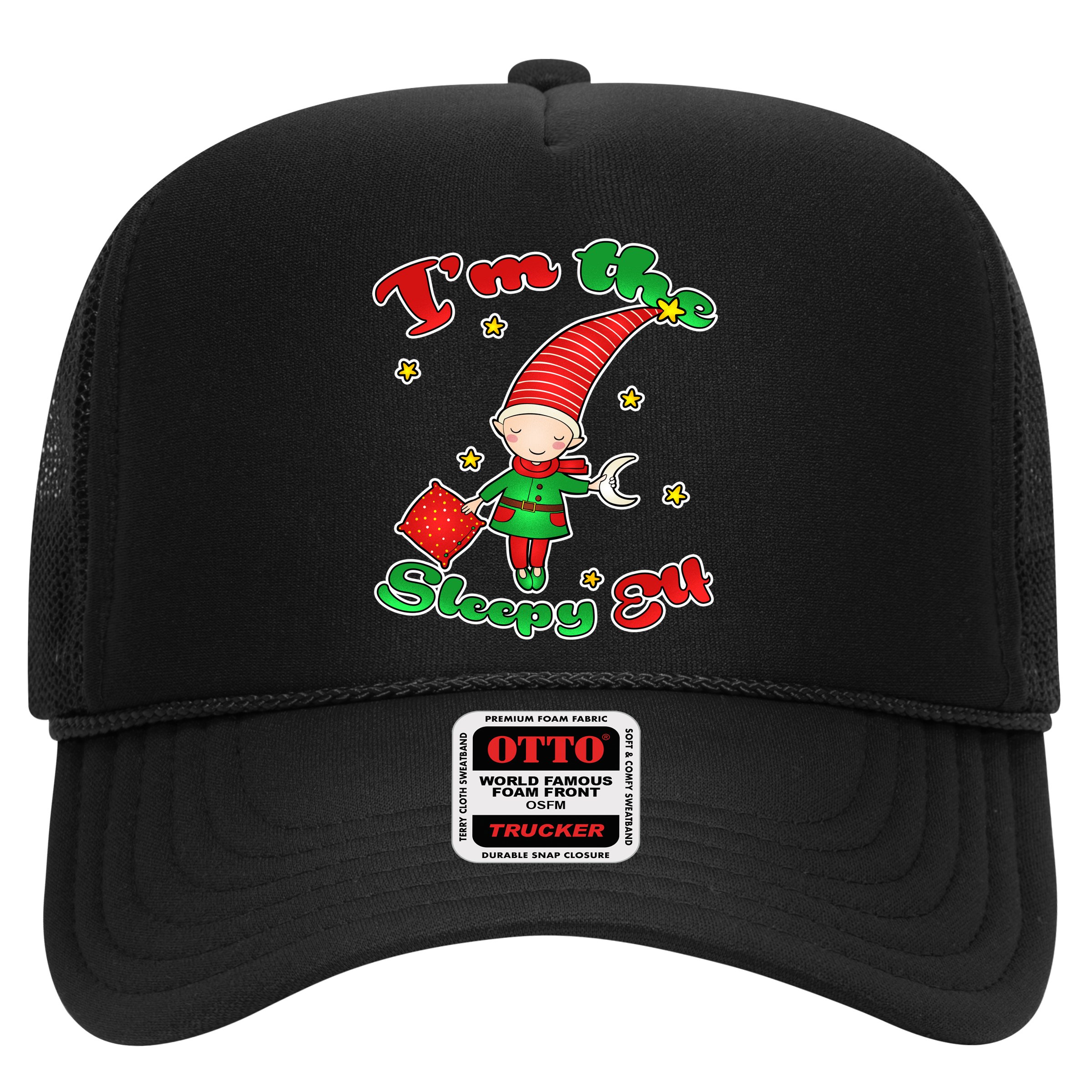 Christmas I'm The Sleepy Elf Hat