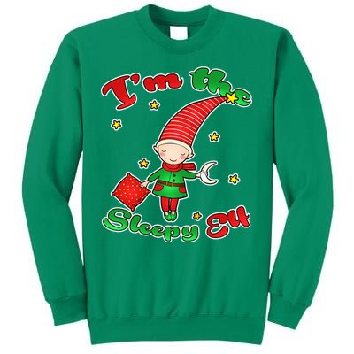 Christmas I'm The Sleepy Elf Sweatshirt