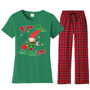 Christmas I'm The Sleepy Elf Women's Flannel Pajama Set