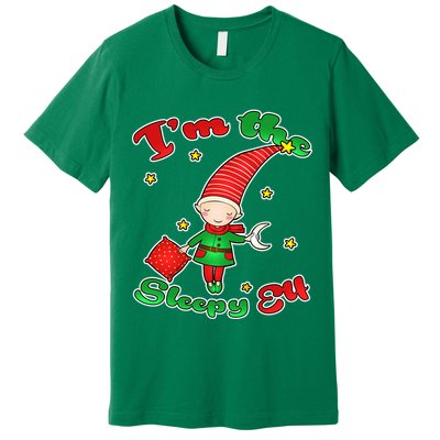 Christmas I'm The Sleepy Elf Premium T-Shirt