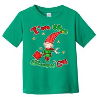 Christmas I'm The Sleepy Elf Toddler T-Shirt