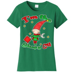 Christmas I'm The Sleepy Elf Women's T-Shirt