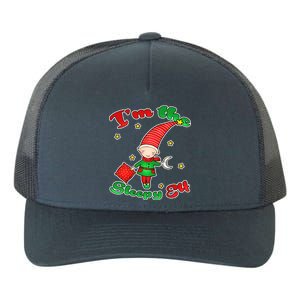 Christmas I'm The Sleepy Elf Yupoong Adult 5-Panel Trucker Hat