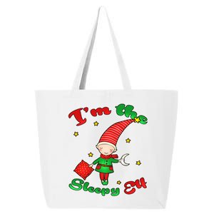 Christmas I'm The Sleepy Elf 25L Jumbo Tote