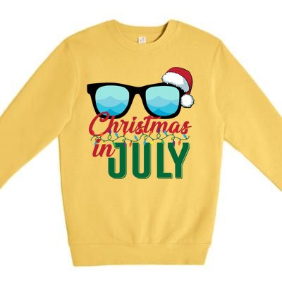 Christmas In July Premium Crewneck Sweatshirt