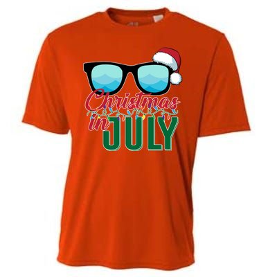 Christmas In July Cooling Performance Crew T-Shirt