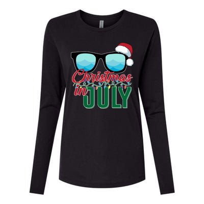 Christmas In July Womens Cotton Relaxed Long Sleeve T-Shirt