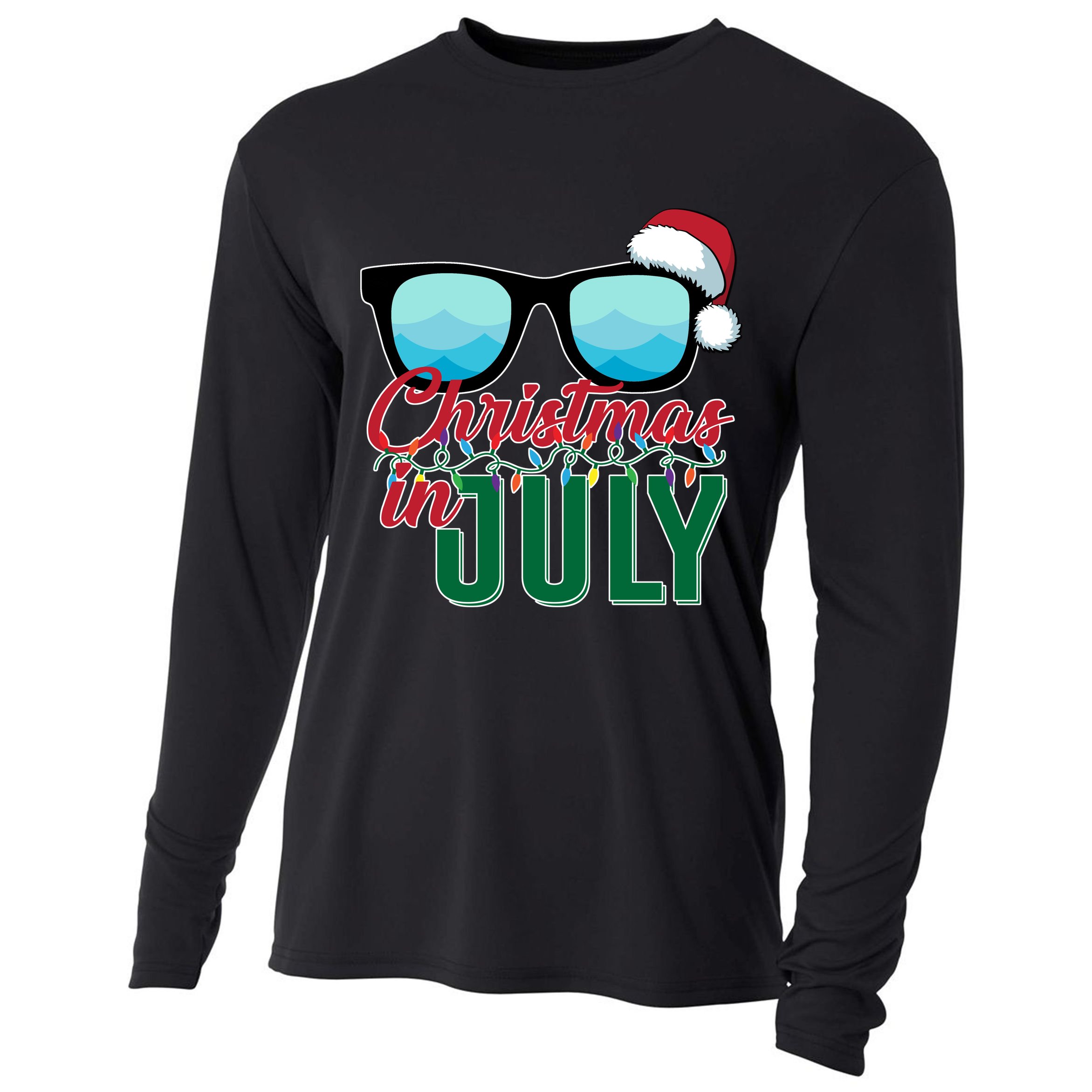 Christmas In July Cooling Performance Long Sleeve Crew