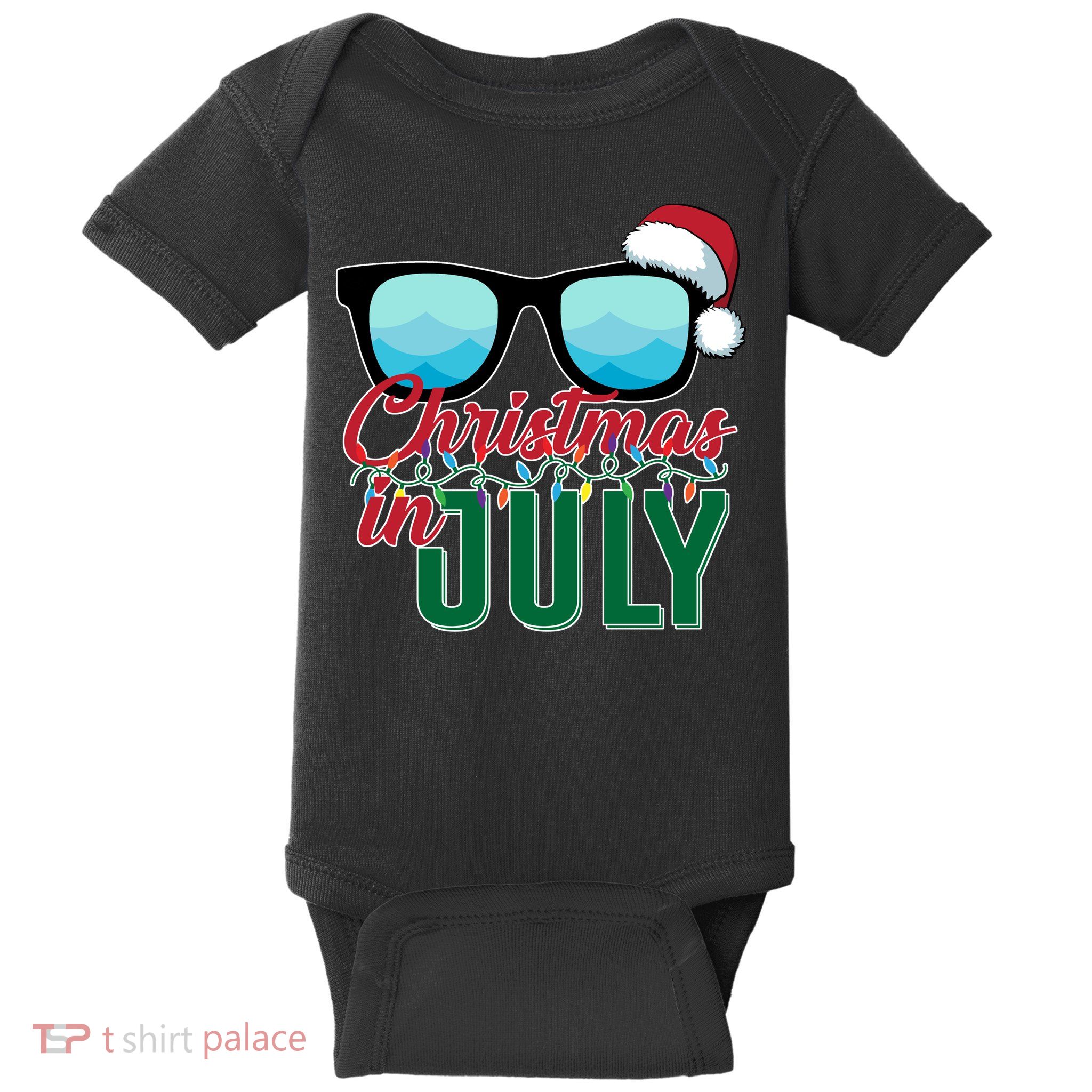 Christmas In July Baby Bodysuit