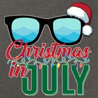 Christmas In July Cotton Canvas Backpack