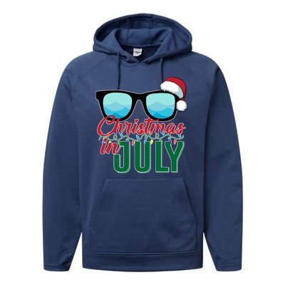 Christmas In July Performance Fleece Hoodie