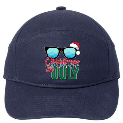 Christmas In July 7-Panel Snapback Hat