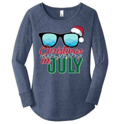 Christmas In July Women's Perfect Tri Tunic Long Sleeve Shirt