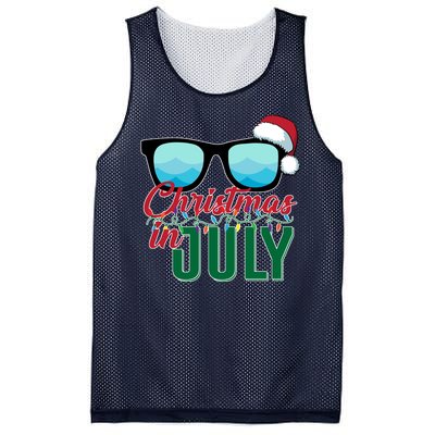 Christmas In July Mesh Reversible Basketball Jersey Tank