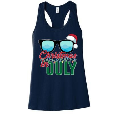 Christmas In July Women's Racerback Tank