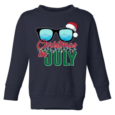 Christmas In July Toddler Sweatshirt