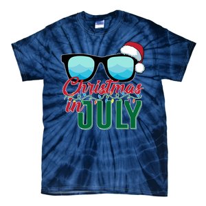 Christmas In July Tie-Dye T-Shirt